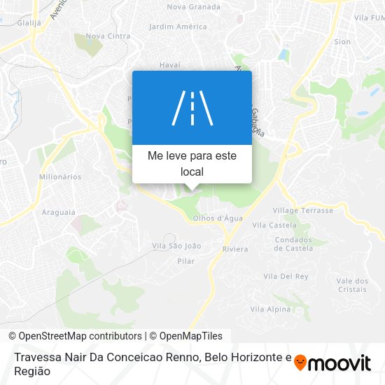 Travessa Nair Da Conceicao Renno mapa