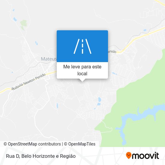 Rua D mapa