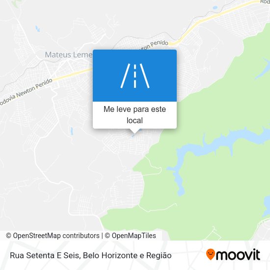 Rua Setenta E Seis mapa