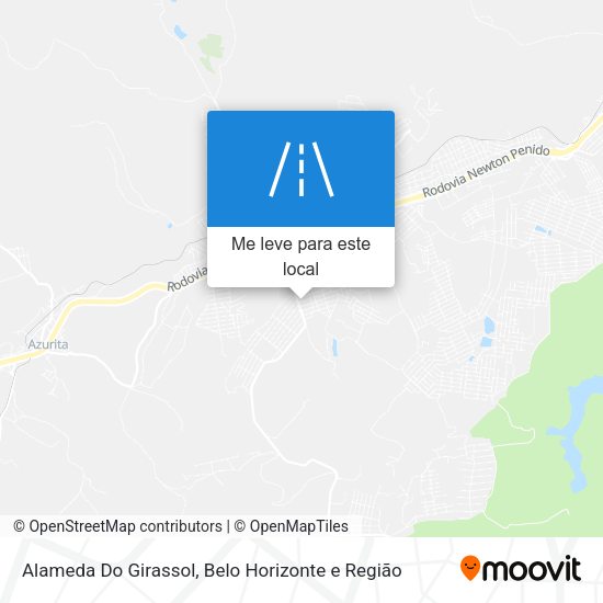 Alameda Do Girassol mapa
