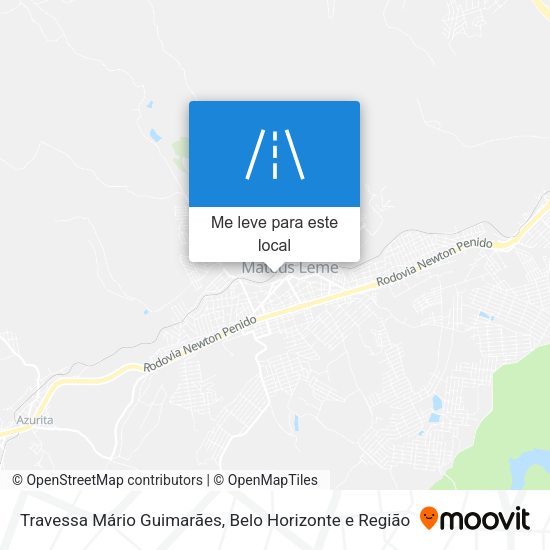 Travessa Mário Guimarães mapa