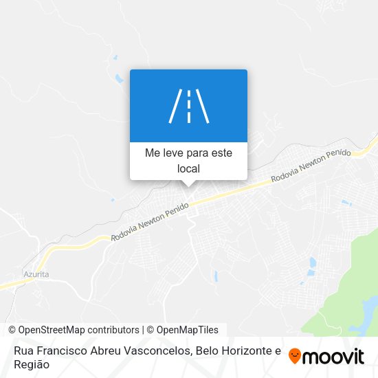 Rua Francisco Abreu Vasconcelos mapa
