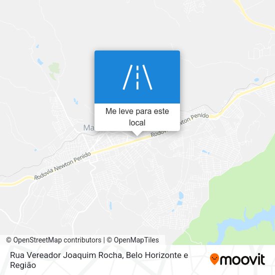 Rua Vereador Joaquim Rocha mapa