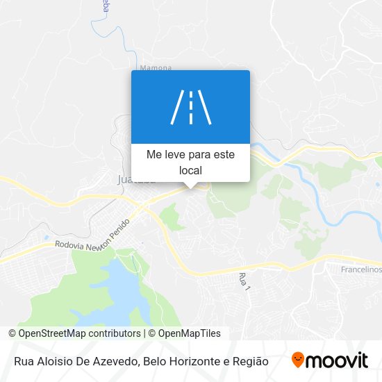 Rua Aloisio De Azevedo mapa