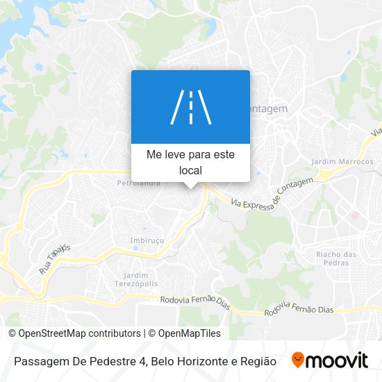 Passagem De Pedestre 4 mapa