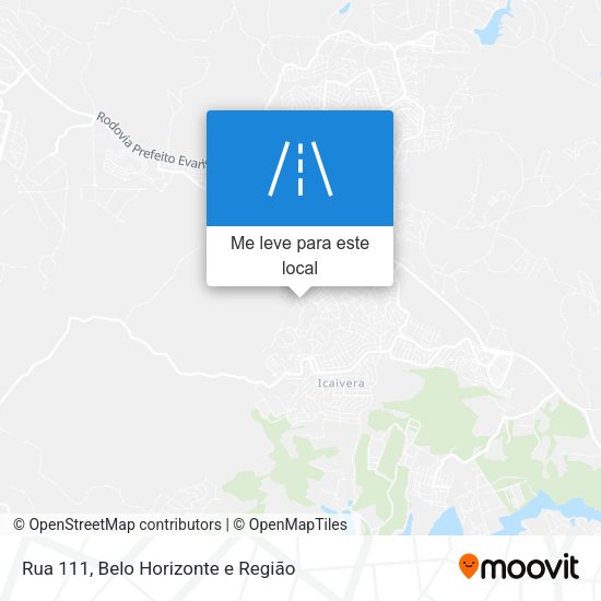 Rua 111 mapa