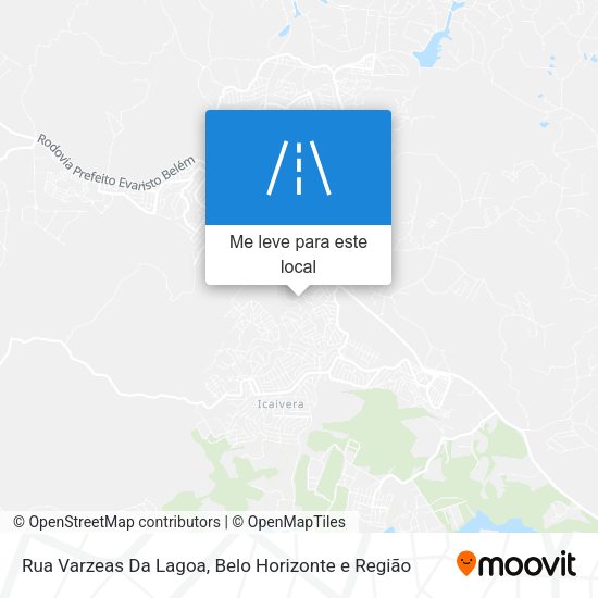 Rua Varzeas Da Lagoa mapa