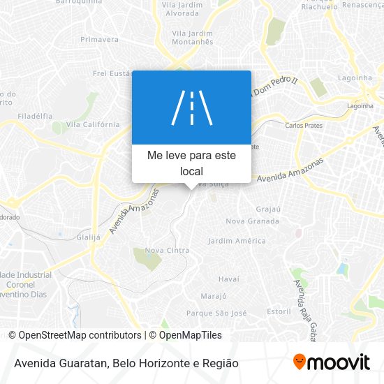 Avenida Guaratan mapa