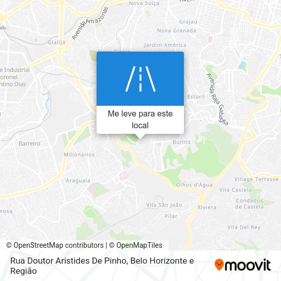 Rua Doutor Aristides De Pinho mapa
