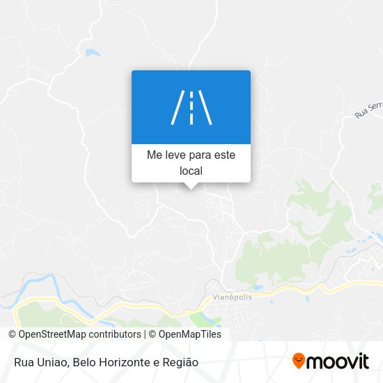 Rua Uniao mapa