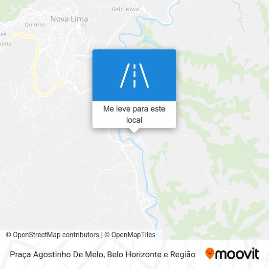 Praça Agostinho De Melo mapa