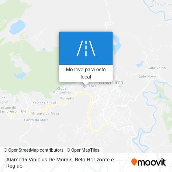 Alameda Vinicius De Morais mapa