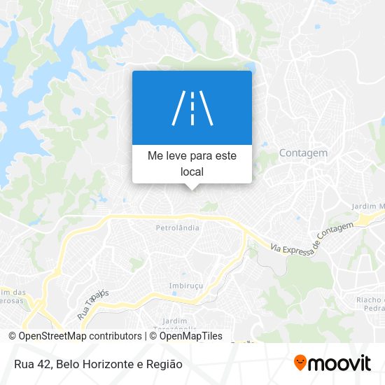 Rua 42 mapa