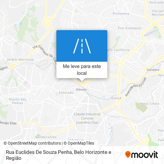 Rua Euclides De Souza Penha mapa