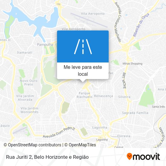 Rua Juriti 2 mapa