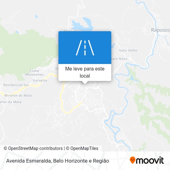 Avenida Esmeralda mapa
