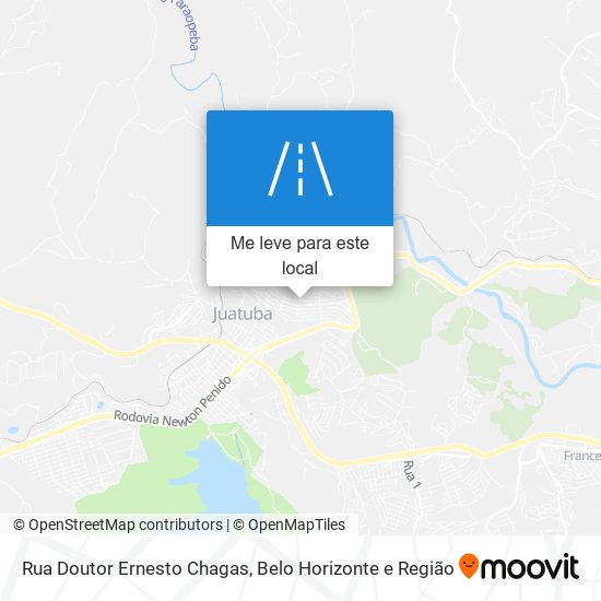 Rua Doutor Ernesto Chagas mapa