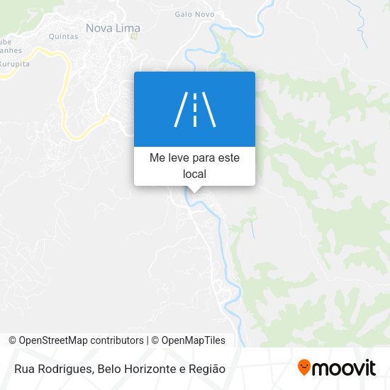 Rua Rodrigues mapa
