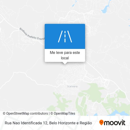 Rua Nao Identificada 12 mapa