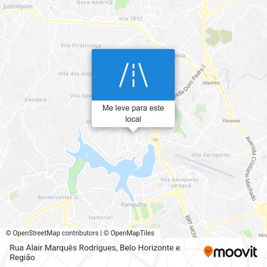 Rua Alair Marquês Rodrigues mapa