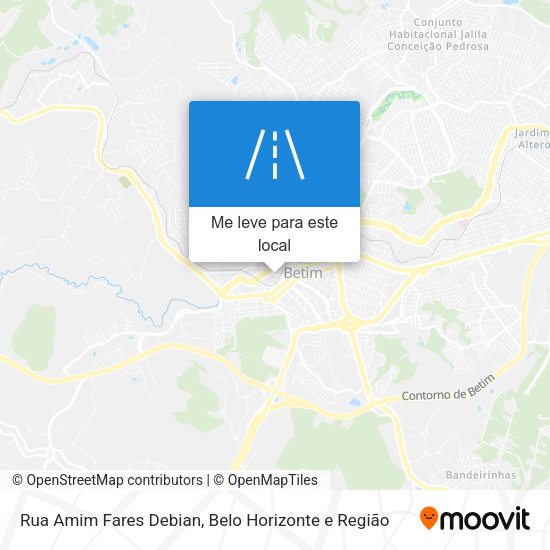 Rua Amim Fares Debian mapa