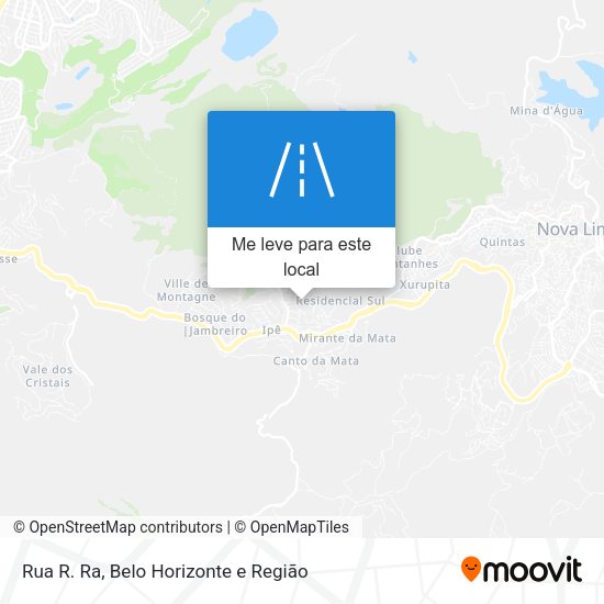 Rua R. Ra mapa