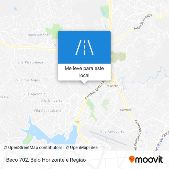 Beco 702 mapa