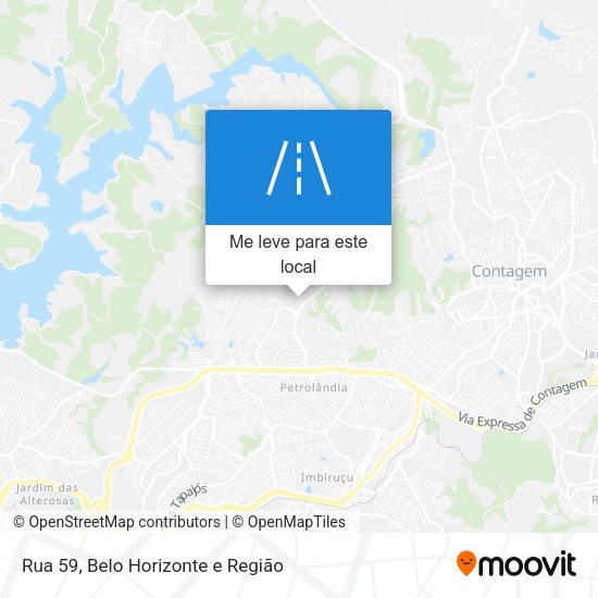 Rua 59 mapa
