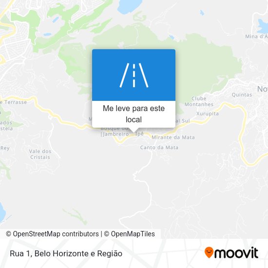 Rua 1 mapa