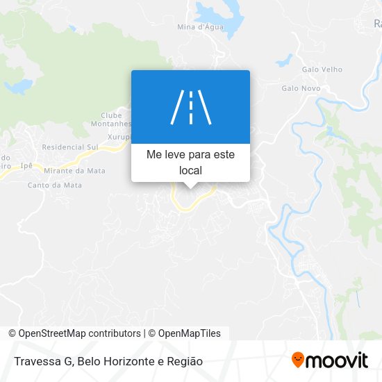Travessa G mapa