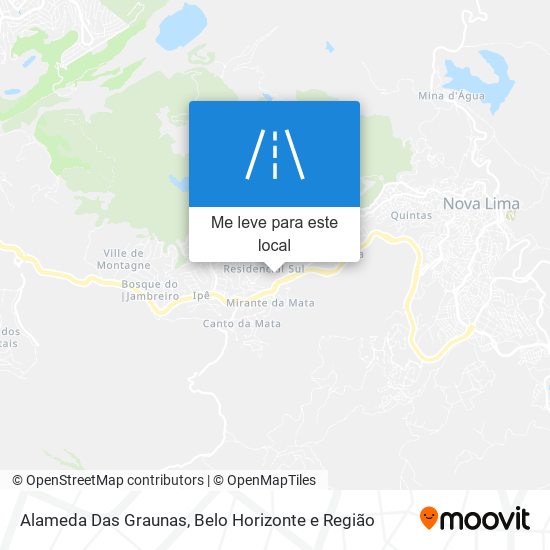 Alameda Das Graunas mapa