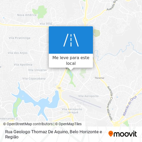 Rua Geologo Thomaz De Aquino mapa