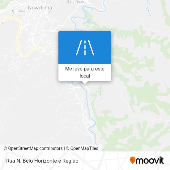 Rua N mapa