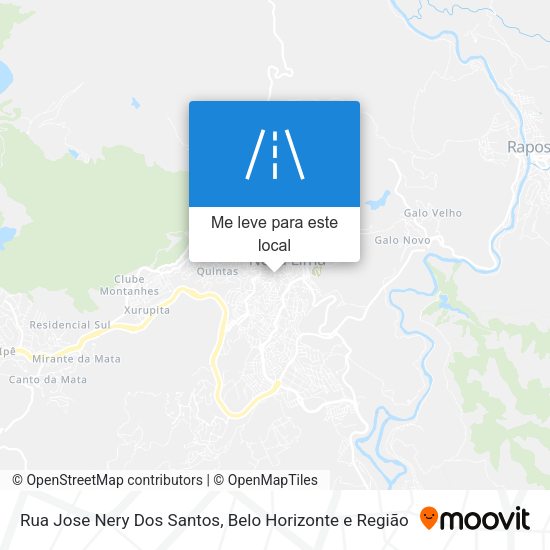 Rua Jose Nery Dos Santos mapa