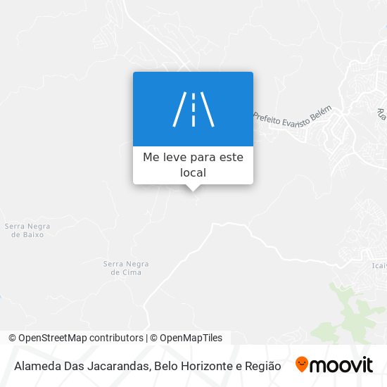 Alameda Das Jacarandas mapa