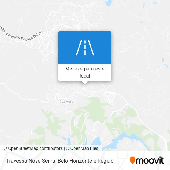 Travessa Nove-Sema mapa