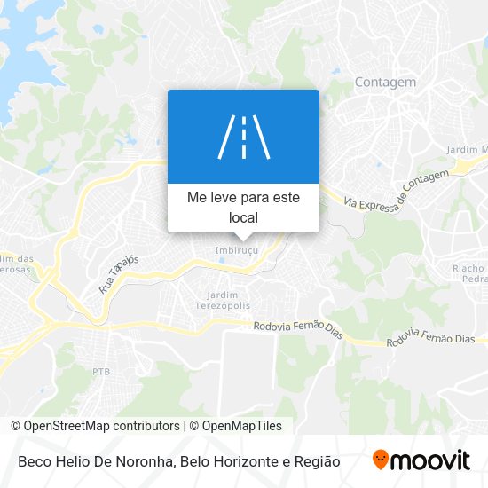 Beco Helio De Noronha mapa