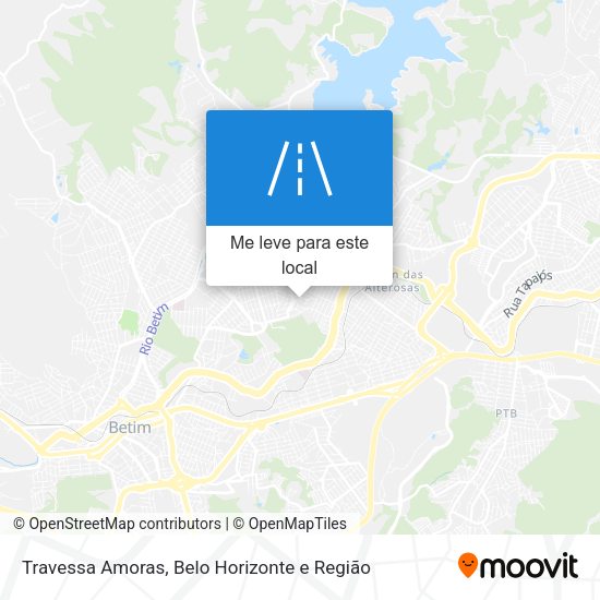 Travessa Amoras mapa