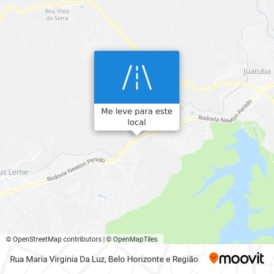 Rua Maria Virginia Da Luz mapa