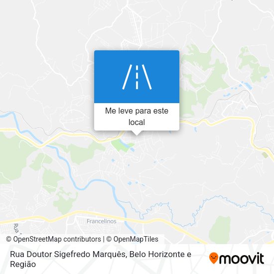 Rua Doutor Sigefredo Marquês mapa