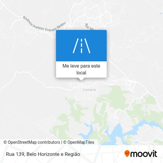 Rua 139 mapa