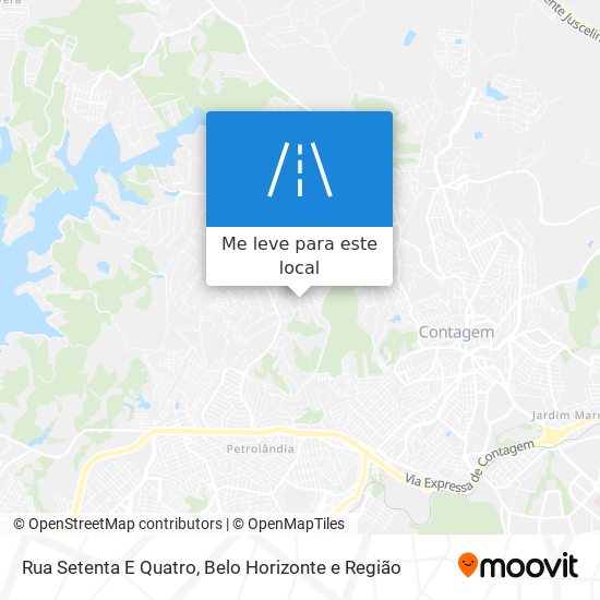 Rua Setenta E Quatro mapa