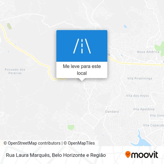 Rua Laura Marquês mapa