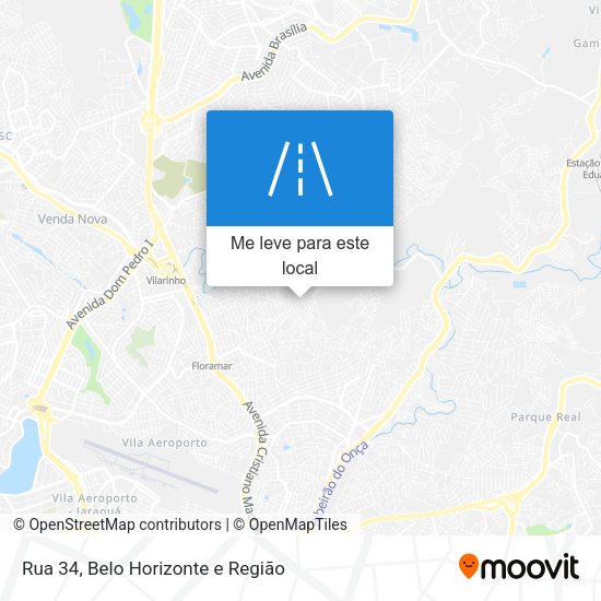 Rua 34 mapa