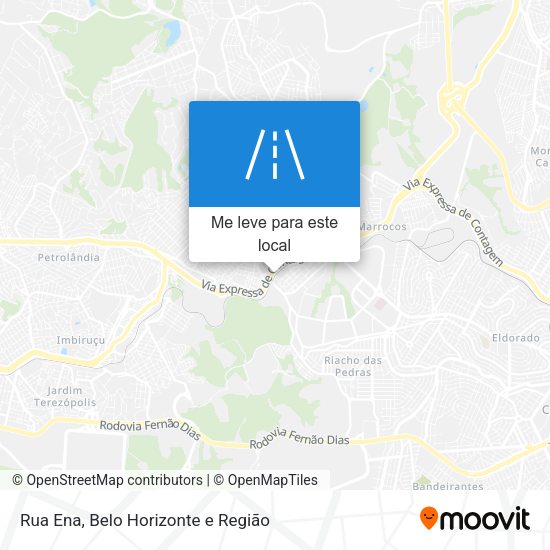 Rua Ena mapa
