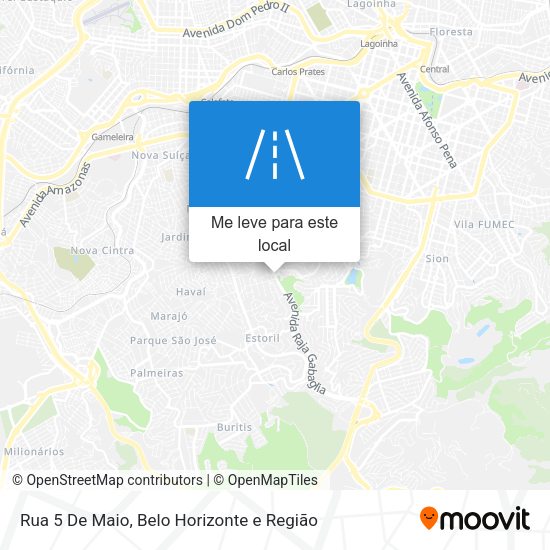 Rua 5 De Maio mapa