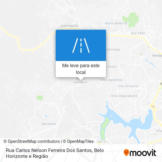 Rua Carlos Nelson Ferreira Dos Santos mapa