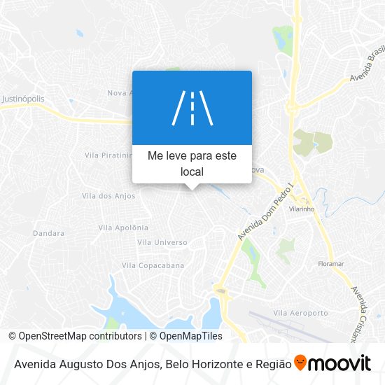 Avenida Augusto Dos Anjos mapa