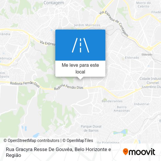 Rua Gracyra Resse De Gouvêa mapa