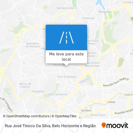 Rua José Tinoco Da Silva mapa